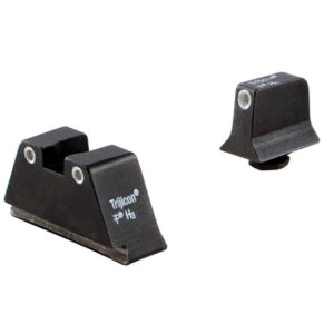 Trijicon Tritium Suppressor Night Sights | For Glock | Green Front / Orange Rear | GL201-C-600650