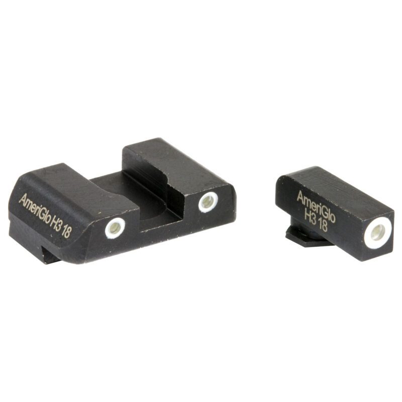 Ameriglo Pro Series | For Glock 17/19 | Green/White