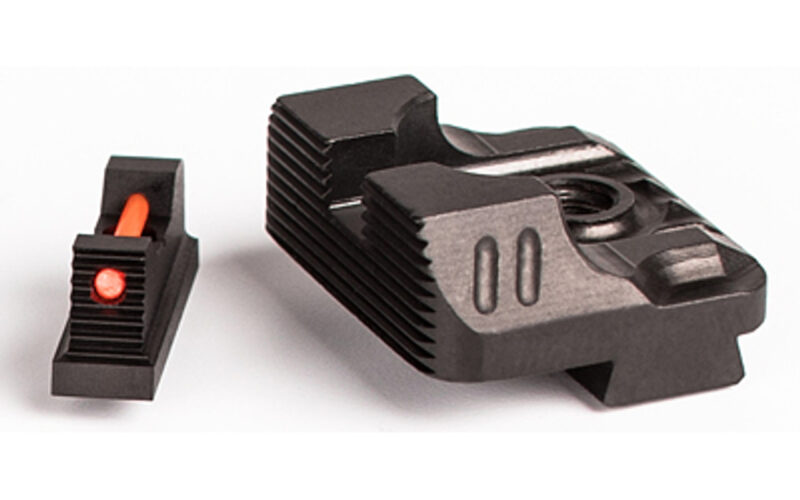 Zev Sight Set .215 Fiber Optic Front and Combat Rear Sight