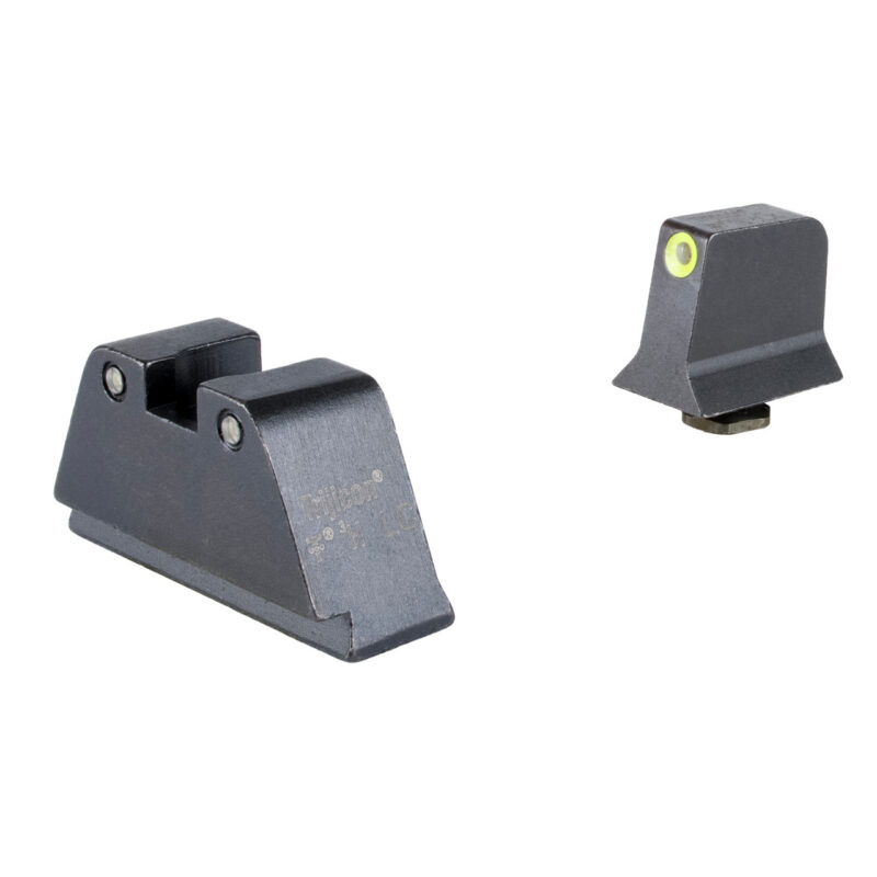 x Trijicon Suppressor Night Sights | Fits Glocks | Sights | Yellow Front with Green Rear | GL201-C-601135