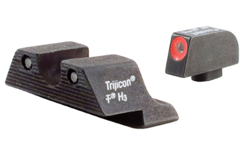 Trijicon HD Tritium Night Sights | Fits Glock | Orange Outline | GL101O-600538