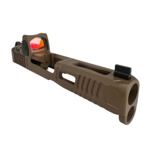 APE RMR G-SLIDE - CUSTOM GLOCK SLIDE G19 - 45 - 19X GEN 5 FDE V2